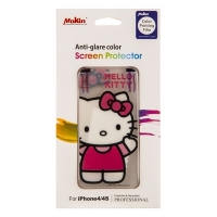 Пленка защитная Mokin для iPhone 4/4s Hello Kitty в розовом передняя и задняя