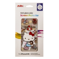 Пленка защитная Mokin для iPhone 4/4s Hello Kitty и сладости  передняя и задняя