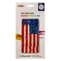 Пленка защитная Mokin для iPhone 4/4s флаг Америки  передняя и задняя