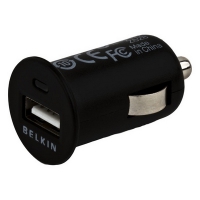 Автомобильное зарядное устройство BELKIN для iPad/iPhone/iPod черное 1000mA