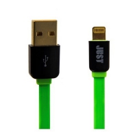 USB кабель JUST Rainbow Lightning to USB Green LGTNG-RNBW-GRN