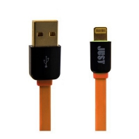 USB кабель JUST Rainbow Lightning to USB Orange LGTNG-RNBW-RNG