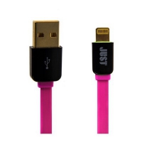 USB кабель JUST Rainbow Lightning to USB Pink LGTNG-RNBW-PNK