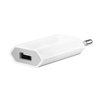 Сетевое зарядное устройство для iPhone 5/iPhone 4s/iPad белое