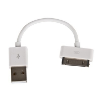 USB кабель для iPad 3 iPad 2 iPad iPhone 4s 3G 3Gs iPod короткий (быстрая передача данных)