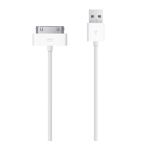 USB кабель для iPad 3 iPad 2 iPad iPhone 4s 3G 3Gs iPod белый (3 метра)