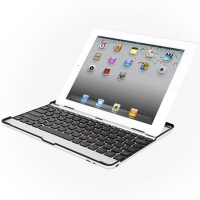 Клавиатура для iPad 4 3 2 Mobile bluetooth keyboard черная с русскими буквами Kallin