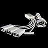 USB кабель+3 HUB для iPad 3 iPad 2 iPad iPhone 4s 3G 3Gs 2G iPod
