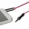Кабель Belkin MIXIT Aux Cable 3.5mm розовый плоский