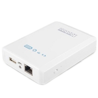 Аккумулятор внешний универсальный - Yoobao Mytour Power Bank YB-658 White 10400mAh (Wifi+3G+USB Data reading)