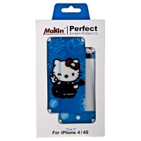 Пленка защитная Mokin для iPhone 4/4s Hello Kitty передняя и задняя