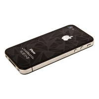  Пленка защитная  PREMIUM для iPhone 4/4s 3D бриллиант 2 в 1 Вид 1