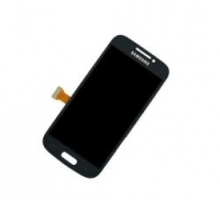 Дисплей в сборе с тачскрином в рамке для Samsung Galaxy S4 Zoom Черный (C101)