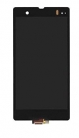 Дисплей в сборе с тачскрином для Sony Xperia Z (C6603 LT36) Черный Оригинал