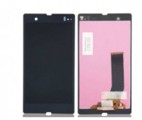 Дисплей в сборе с тачскрином в рамке для Sony Xperia Z (C6603 LT36) Черный Оригинал