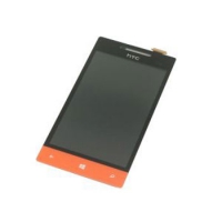 Дисплей в сборе с тачскрином для HTC Windows Phone 8S красный