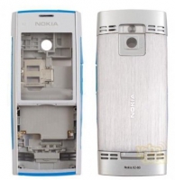 Корпус Nokia X2-00 Серебристый