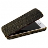 Чехол Borofone Lizard flip Leather Case Black для iPhone 5