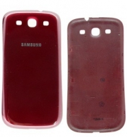Задняя крышка для Samsung Galaxy S3 dual sim (I9300) Красный 