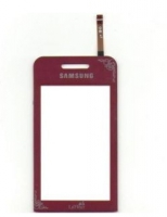 Сенсорное стекло (тачскрин) для Samsung Star (S5230W) Бордовый