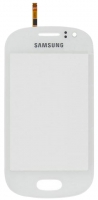 Сенсорное стекло (тачскрин) для Samsung Galaxy Fame (S6810)  Белый