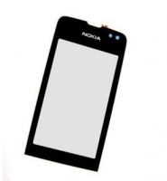 Сенсорное стекло (тачскрин) для Nokia Asha 311 Черный 