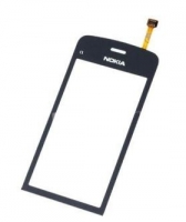 Сенсорное стекло (тачскрин) для Nokia C5-03  Черный