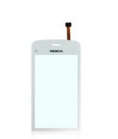 Сенсорное стекло (тачскрин) для Nokia C5-03  Белый