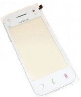 Сенсорное стекло (тачскрин) для Nokia N97 Белый