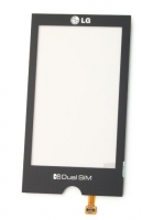 Сенсорное стекло (тачскрин) для LG GX500 Черный