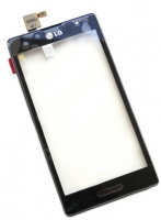 Сенсорное стекло (тачскрин) для LG Optimus L9 (P765) Черный