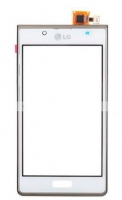 Сенсорное стекло (тачскрин) для LG Optimus L7 (P705) Оригинал Белый
