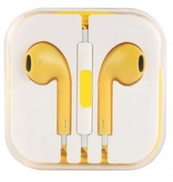 Гарнитура для iPhone/iPod и совместимые (желтый)