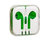 Гарнитура для iPhone/iPod и совместимые (зеленый)