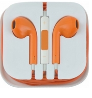 Гарнитура для iPhone/iPod и совместимые (оранжевый)
