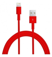 Дата-кабель для Apple 8 pin (красный)