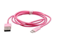Дата-кабель для Apple 8 pin (розовый)