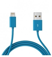 Дата-кабель для Apple 8 pin (синий)