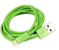 USB Дата-кабель "Belkin" Apple 8 pin (зеленый)