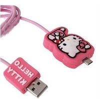USB Дата-кабель мультяшный "Hello Kitty" Apple 8 pin
