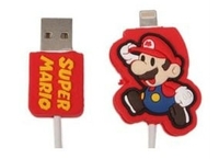 USB Дата-кабель мультяшный "Mario Bros." Apple 8 pin 