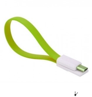 USB Дата-кабель на магните для Apple 8 pin (зеленый)