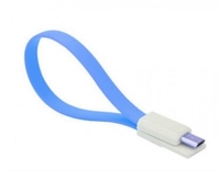 USB Дата-кабель на магните для Apple 8 pin (синий)