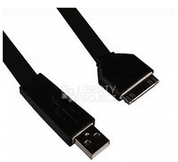 USB Дата-кабель "LP" для Apple iPhone/iPad 30 pin (черный)