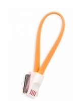 USB Дата-кабель на магните для Apple 30 pin (оранжевый)