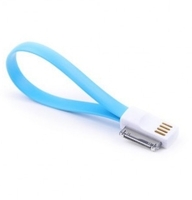 USB Дата-кабель на магните для Apple 30 pin (синий)