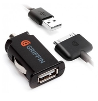 АЗУ "Griffin" 2,1 А с USB выходом + USB кабель Apple 30 pin