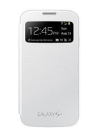 Чехол для Samsung i9500 Galaxy S4 S View Cover Белый