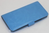 Чехол для Samsung N7100 Galaxy Note II Smart Zone Magic Case липучка раскладной (голубой)