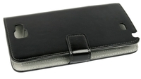 Чехол для Samsung N7100 Galaxy Note II Smart Zone Magic Case липучка раскладной (черный)